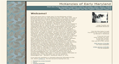 Desktop Screenshot of mckenziesofearlymaryland.com